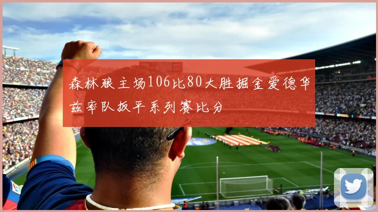 森林狼主场106比80大胜掘金爱德华兹率队扳平系列赛比分
