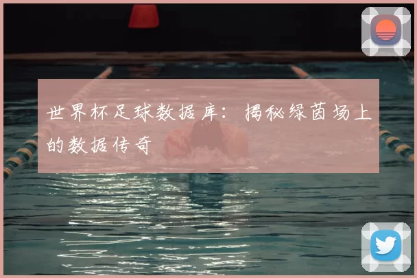 世界杯足球数据库:揭秘绿茵场上的数据传奇